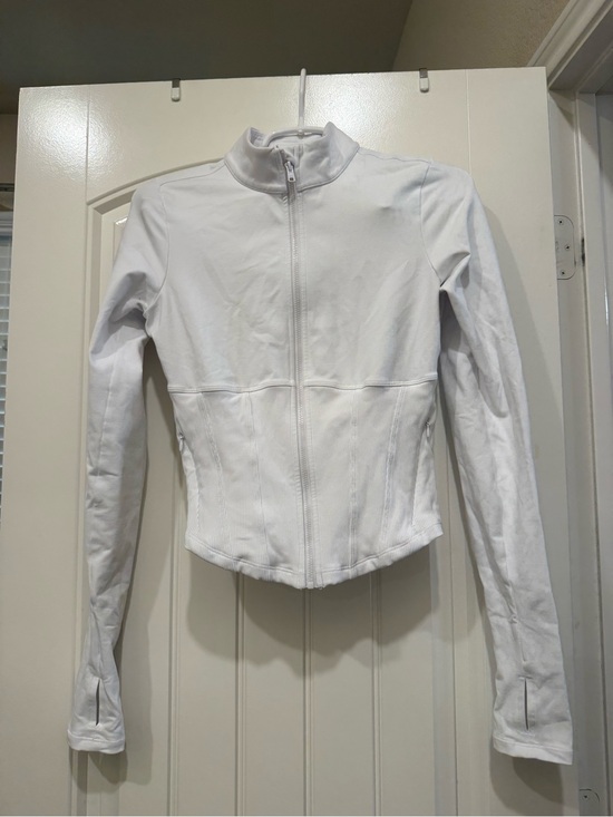 ALO Yoga Jackets & Blazers - ALO Yoga White Corset Jacket